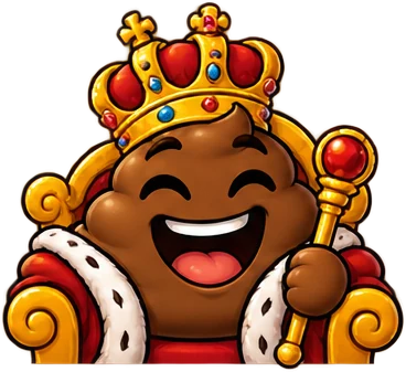 King Poo, la mascotte couronnée